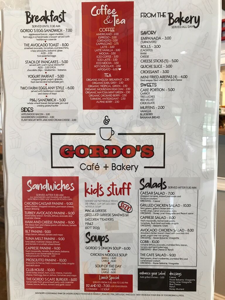 Gordo's Cafe And Bakery