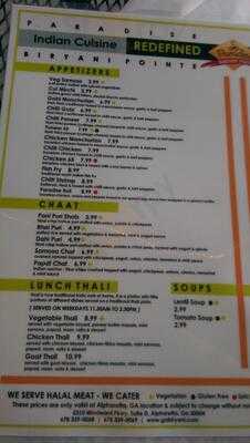 Paradise Biryani Pointe