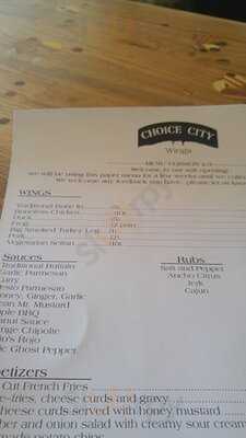 Choice City Wings