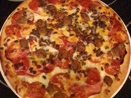 Roasted Peppers Pizza