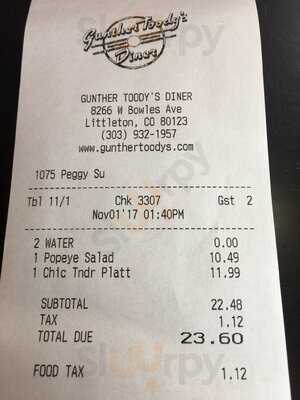 Gunther Toody's Diner