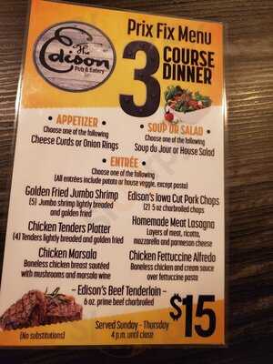 The Edison Pub And Eatery