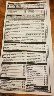 Lone Star Tavern And Steakhouse
