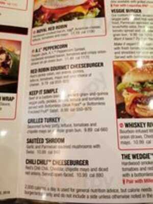 Red Robin Gourmet Burgers And Brews