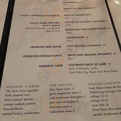 West Steak And Seafood