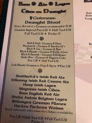 The Irish Lion Restaurant & Pub