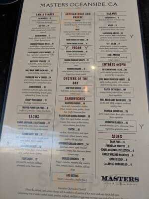 Masters Kitchen & Cocktails