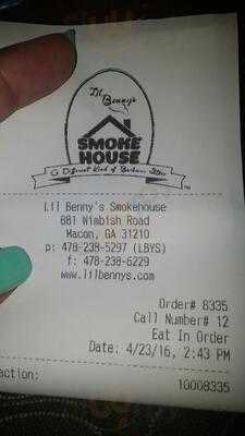 Lil Benny's Smokehouse