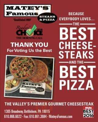 Matey's Famous Steaks & Pizza