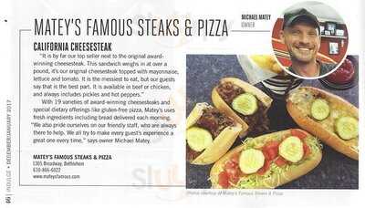 Matey's Famous Steaks & Pizza