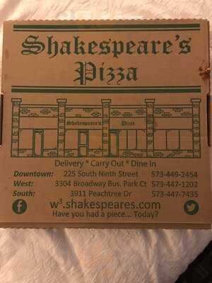 Shakespeare's Pizza West