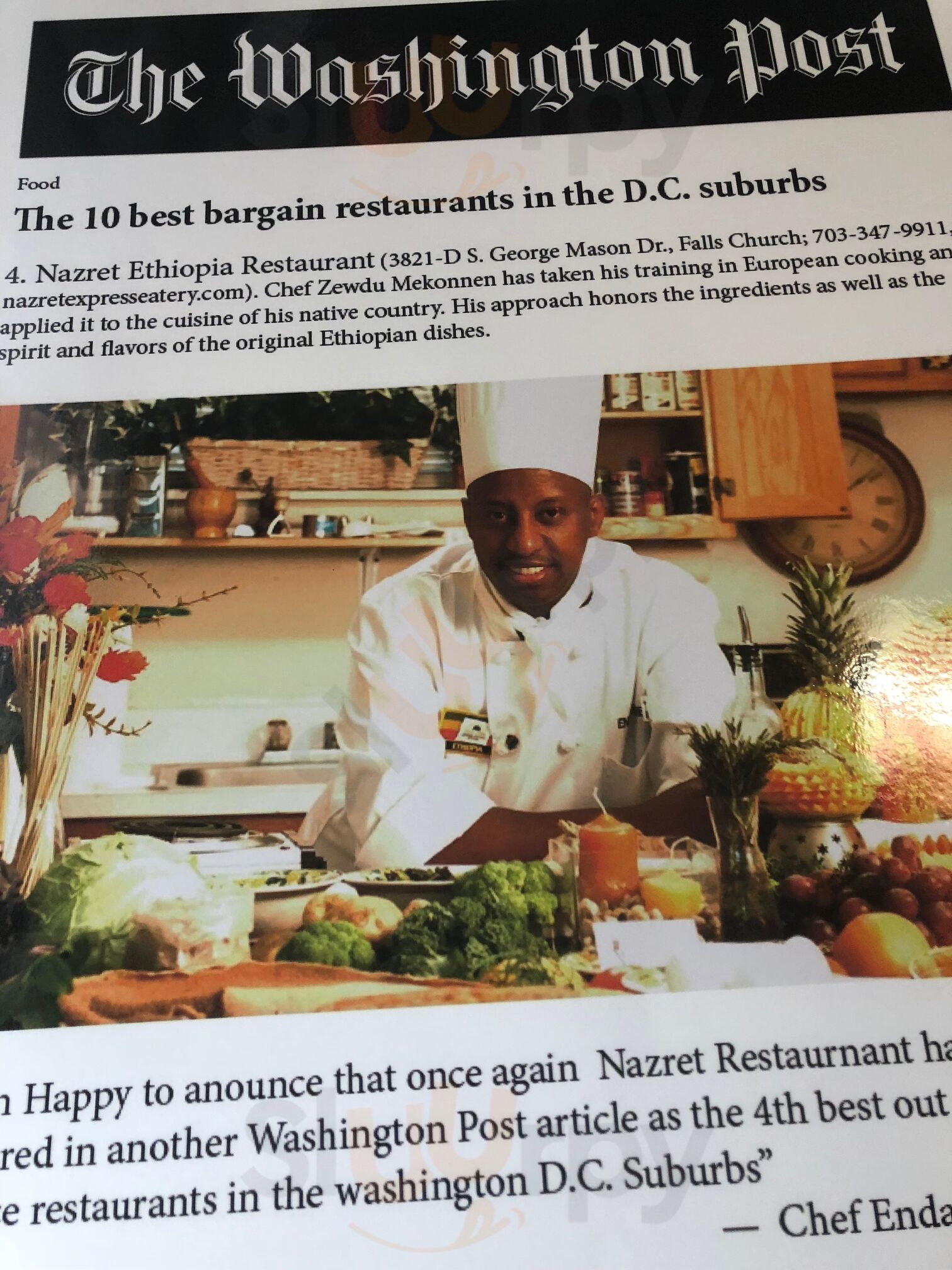 Nazret Ethiopia Restaurant