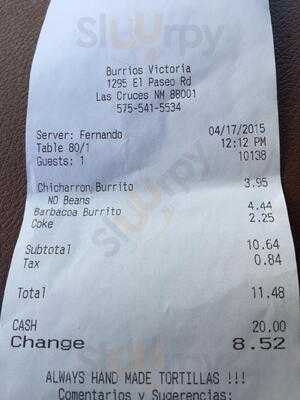 Burrito's Victoria
