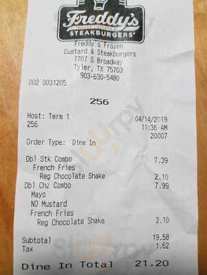 Freddy's Frozen Custard And Steakburgers