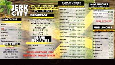 Jerk City Jamaican Restaurant