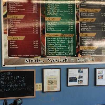 Sinaloa Mexican And Seafood