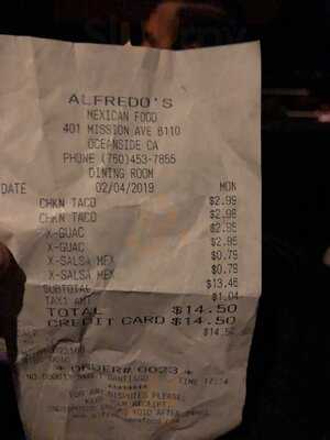 Alfredo's Mexican Food