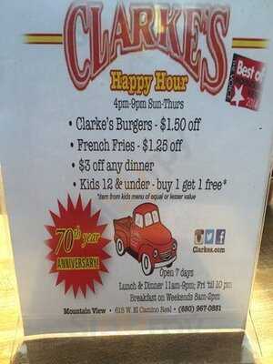 Clarke's Charcoal Broiler