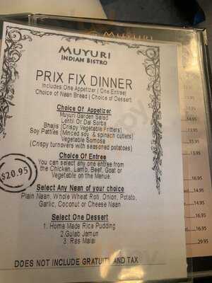 Muyuri Indian Bistro