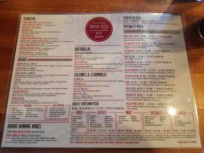 Empire Pizza Bar Rock Hill The Original