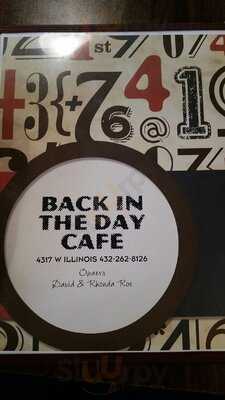 Back In The Day Cafe