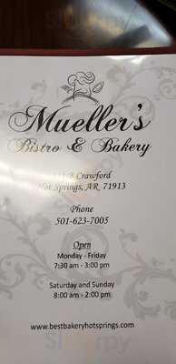 Mueller's Bistro & Bakery