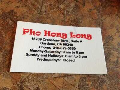 Pho Hong Long