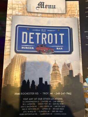 Old Detroit Burger Bar