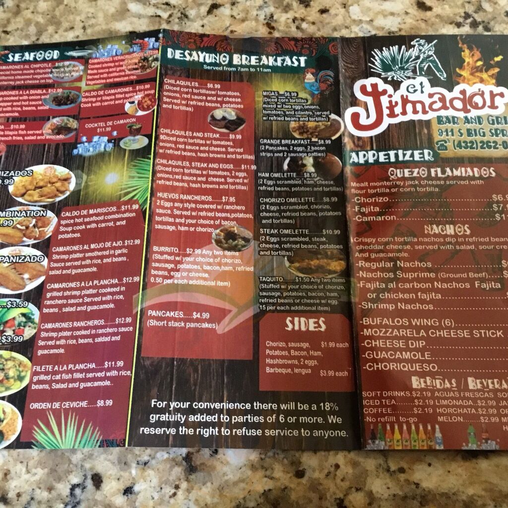 El Jimador Bar And Grill