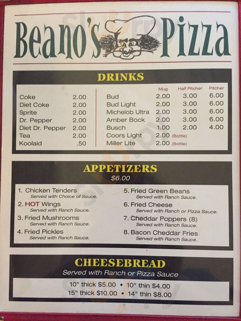 Beano's Pizza