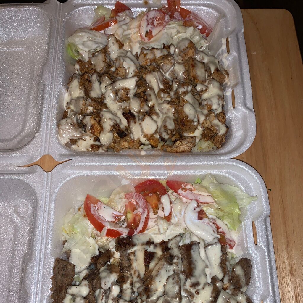 Raf Deli Cheese Steak And Chicken Over Rice