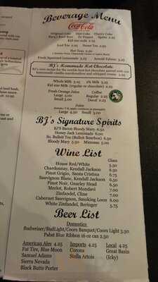 Bj's Nevada Barbecue Company