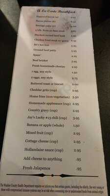 Bj's Nevada Barbecue Company