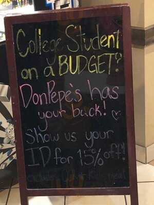 Don Pepe's Gourmet Tacos And Burritos