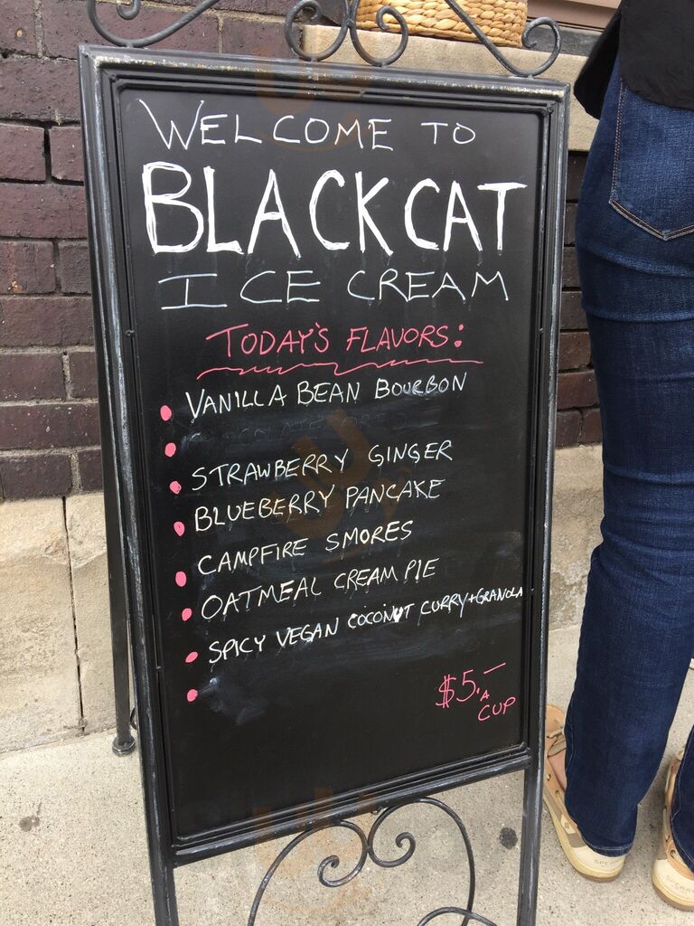 Black Cat Ice Cream