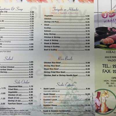 Osaka Hibachi & Sushi