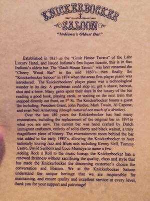 Knickerbocker Saloon