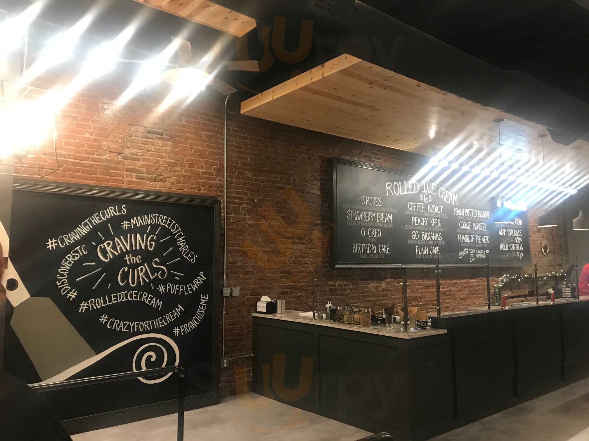 Craving The Curls Rolled Ice Cream