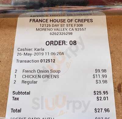 France House Of Crepes