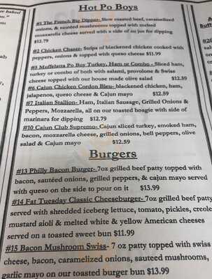 Fat Tuesday Sandwich Shop & Bakery