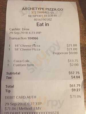 Archetype Pizza Company