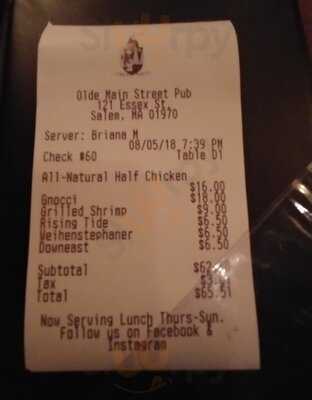 Olde Main Street Pub