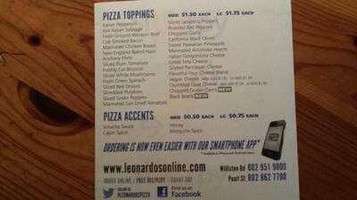 Leonardo's Pizza