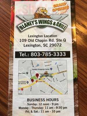Blaney's Wings & Grill