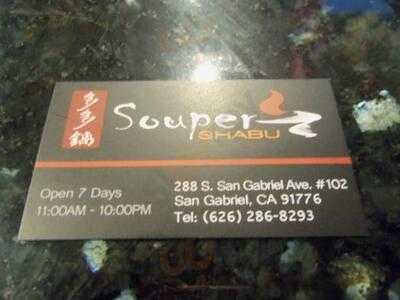 Souper Shabu Restaurant