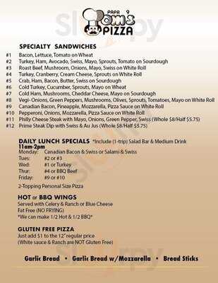 Papa Toms Pizza