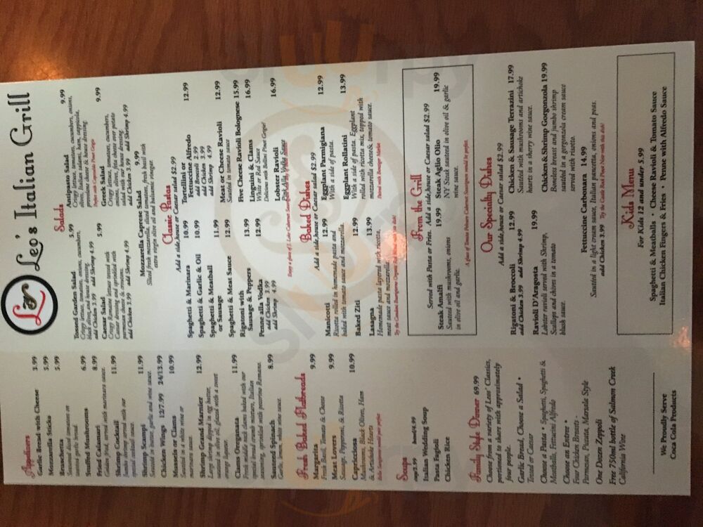 Leo's Italian Grill