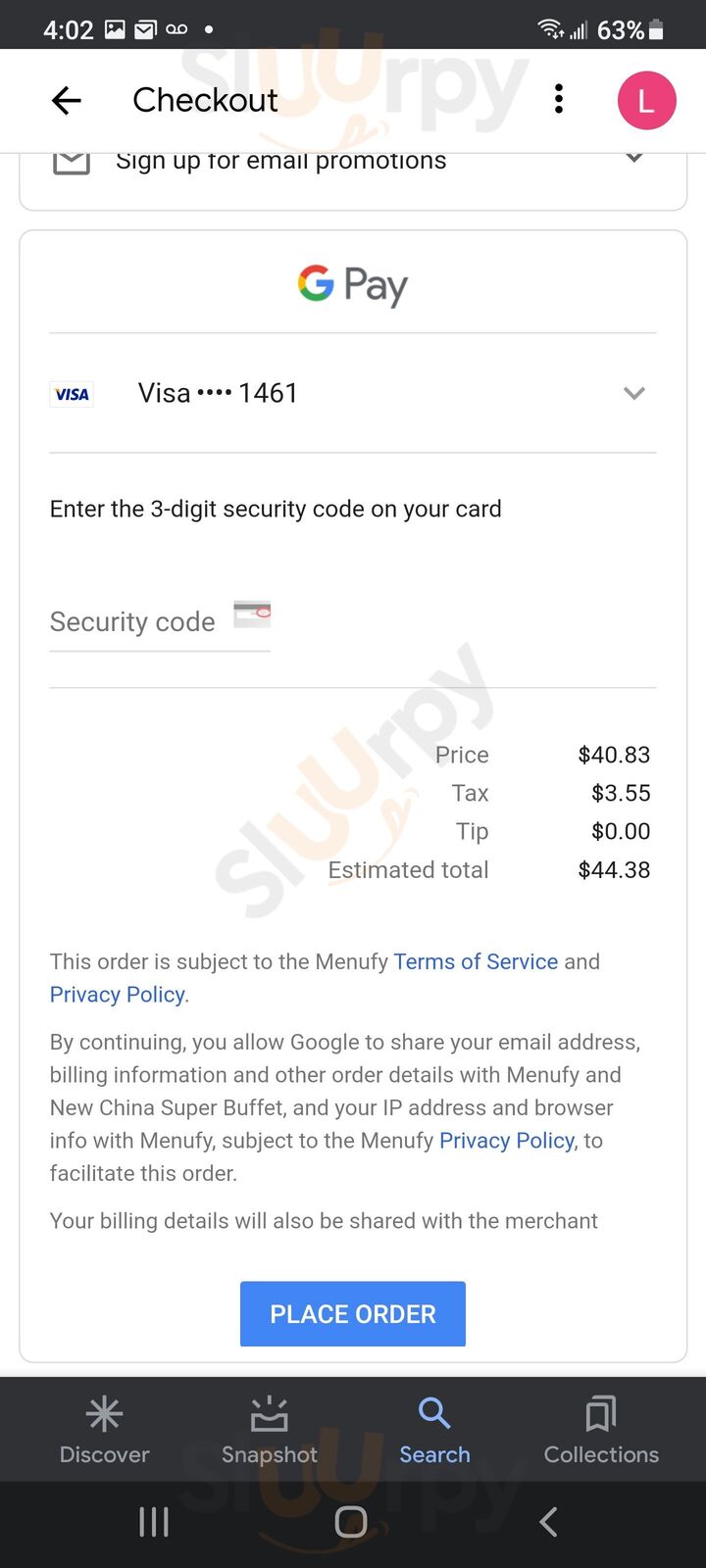 New China Super Buffet