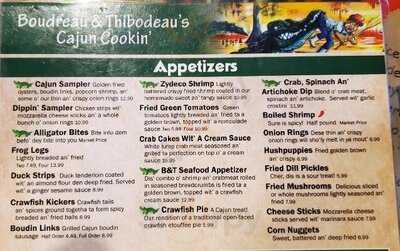 Boudreau & Thibodeau's Cajun Cookin'