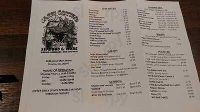 Cajun Critters Seafood